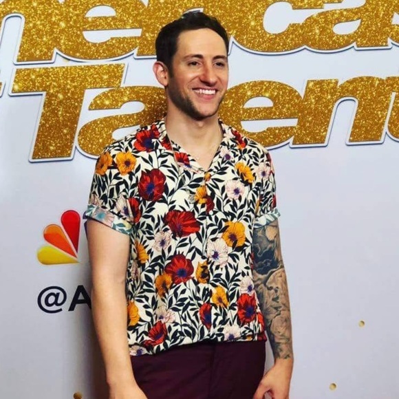 Zara “famous” floral relaxed-fit button down - Picture 5 of 16